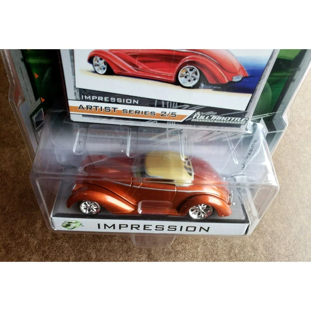 2006 JL FULL THROTTLE IMPRESSION Orange FOOSE DESIGN ARTIST SERIES #2/5 Die-Cast